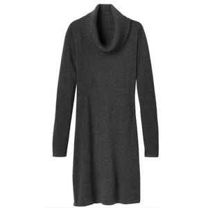 EUC Athleta $138 Merino Wool Cowl sweater dress